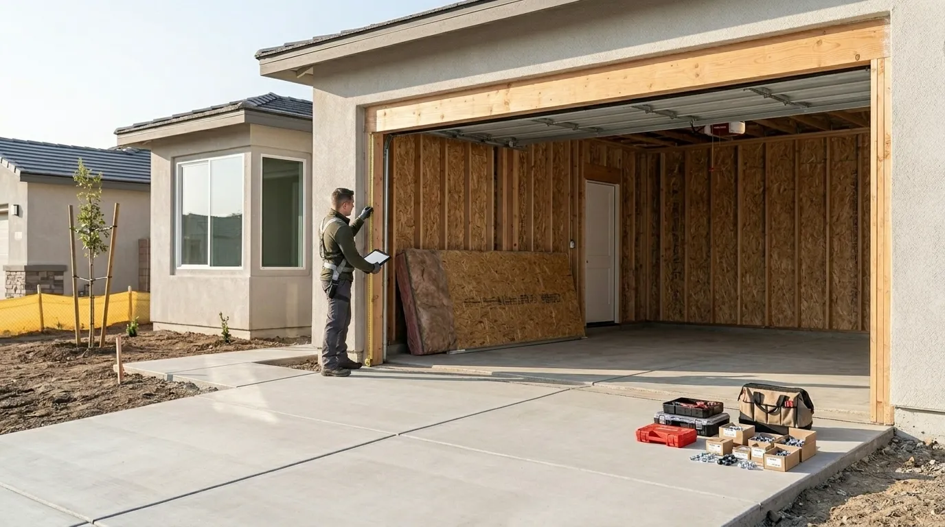 Garage door installation in Harlingen, TX